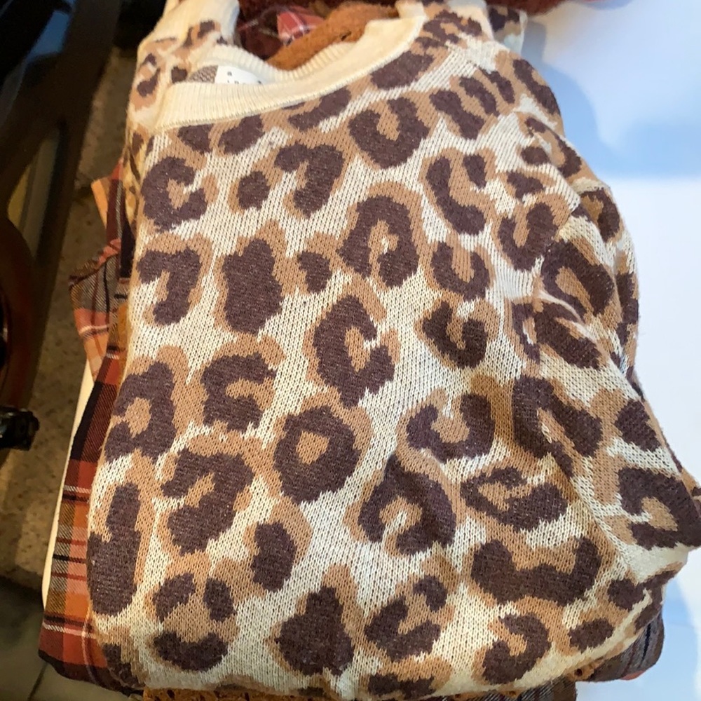Leopard sweater